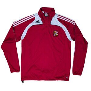 Vintage Adidas Maryland State Youth Soccer 1/4 Zip Pullover Red Men’s XL 2007